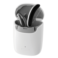 Aides auditives les plus vendues Signia Styletto 1AX rechargeables, fines, RIC, 16 canaux, avec Bluetooth, programmables numériquement
