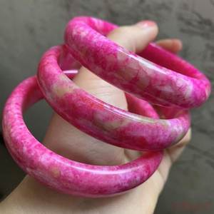 Handmade Resin <b>Bangle</b> <b>Bracelet</b> for Women, Colorful Designer Fashion Jewelry, Lightweight Statement <b>Bracelet</b>, Custom Resin Craft - Product Image 5