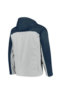 Chaqueta con Capucha Impermeable y Cortavientos para Hombre, con Cierre Frontal, Diseño Sólido, Talla XL, Logotipo Personalizado, Cortavientos Casual de Invierno para Exteriores - Product Image 2