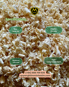 Sciure de bois KMI du Vietnam pour litière animale, élevage et volailles, à prix compétitif - Product Image 3