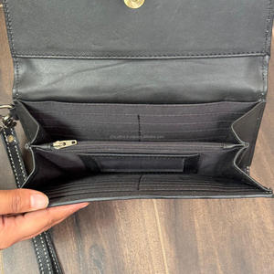 2025กระเป๋าสตางค์หนังวัวแท้สำหรับผู้หญิงกระเป๋าคลัทช์อเนกประสงค์สไตล์ตะวันตกหนังวัวแท้ - Product Image 6