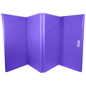 Colchoneta de gimnasia plegable Stag Sure Shot icónica de 8 pies x 4 pies x 50 mm, colchoneta de alta densidad para ejercicio y entrenamiento físico - Product Image 3