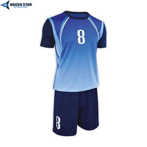 Custom Volleyball Uniform Set Quick Dry Breathable Sublimation Team Jerseys and Shorts - Product Image 3