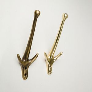 Premium Brass <b>Wall</b> <b>Hooks</b> Multipurpose <b>Wall</b> Accessory For Hats Coats <b>Keys</b> Modern Home Organization - Product Image 4