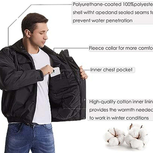 Custom Breathable Working Wear Safety <b>Jacket</b> High Quality Manufacture Safety <b>Jacket</b> Customized Logo Reflective Safety <b>Jacket</b> - Product Image 6