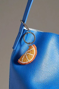 Abalorio colgante de cuentas de semilla y bordado para bolsos de verano, abalorio de diseñador para bolso con delicados elementos de bordado de cuentas - Product Image 6