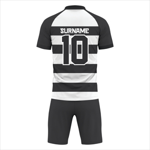 Retro Soccer Jersey Vintage Football Shirt Classic Team Uniform Breathable Fabric Fan Wear Collectible Sportswear OEM Supplier - Product Image 3