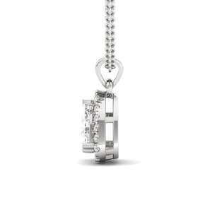 Pendentif solitaire en diamant CVD de laboratoire taille Trillion, éclat éternel, bijou élégant et classique, cadeau pour femme, occasion spéciale - Product Image 4