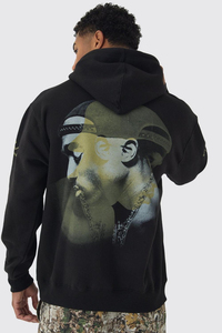 Manufacturer Custom Print Oversized DTG Hoodie Stylish Casual Streetwear 100% Cotton Terry Drop Shoulder Wholesale Hoodies Men - Product Image 3