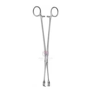 Tenaculo Uterino Manual de Acero Inoxidable de Alta Calidad Premium |   Instrumento Quirúrgico Ginecológico con Certificación ISO - Product Image 3