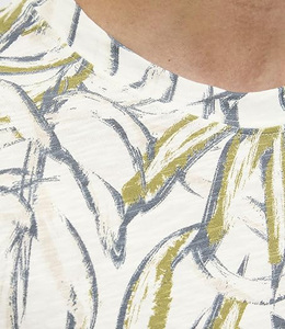 เสื้อยืดผู้ชายระบายอากาศได้ดี พิมพ์ลายกราฟิกทั่วตัว ดีไซน์ผสมผสาน สำหรับร้านค้าปลีกยุโรปสุดอินเทรนด์ - Product Image 6