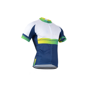 Ensemble de maillot de cyclisme pour hommes, manches courtes, bleu clair, rouge, kit sportif en maille - Product Image 6