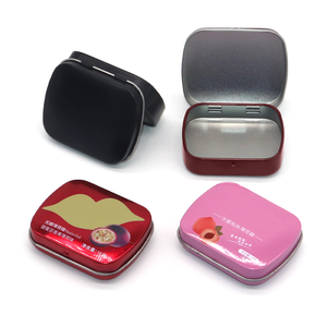 Boîte <span class=keywords><strong>en</strong></span> étain personnalisée avec logo, mini boîte bon marché pour <span class=keywords><strong>chewing</strong></span>-<span class=keywords><strong>gum</strong></span>, cadeau, bonbons, boîte <span class=keywords><strong>en</strong></span> étain à charnière pour menthes, emballage imprimé, petit sac <span class=keywords><strong>en</strong></span> métal, boîte <span class=keywords><strong>en</strong></span> fer blanc artisanale - Product Image 2