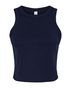 Bella + Canvas Women's Micro Ribbed Racerback Tank <b>Top</b> Patches Breathable Quick Dry Anti-Wrinkle Customizable High Street Style - Product Image 4