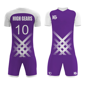 Custom Adult Football Jerseys Sets Sublimation Bulk Short Sleeve Summer Quick Dry 100% Polyester Premium Personalized <b>Soccer</b> - Product Image 4