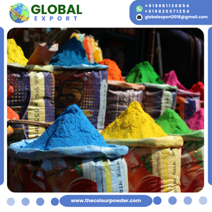 Poudre de couleur naturelle Gulal, librement coulante, écologique, options de couleur personnalisables, packs en vrac de 25 kg pour le commerce de détail et la distribution - Product Image 3