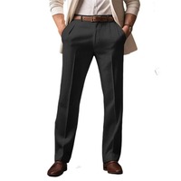 Pantalon de costume blanc pour homme, coupe slim, luxueux, de qualité supérieure, extensible, coupe droite, style chino.