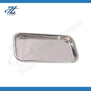 Plateau à instruments chirurgicaux creux certifié CE, réutilisable, pour stérilisation, usage médical en salle d'opération hospitalière et en laboratoire, Pakistan - Product Image 2