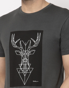 เสื้อยืดคอตตอนพิมพ์ลายคุณภาพสูงสำหรับผู้ชาย ทรงปกติ คอกลม สวมใส่สบาย เหมาะสำหรับแฟชั่นฤดูร้อนและการสวมใส่ในชีวิตประจำวัน - Product Image 4
