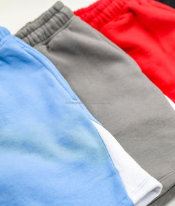 Pantalones cortos deportivos de gimnasio para hombre OEM, cómodos pantalones cortos personalizados de algodón 100% French Terry Jogger Athletic Sweat - Product Image 3