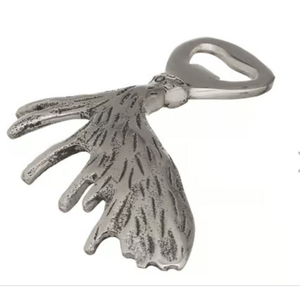 Abridor de Botellas de Metal con Diseño de Asta de Ciervo, Herramienta Creativa para Bar, Regalo Retro de Aleación de Zinc Plateado para el Hogar, a Buen Precio - Product Image 3