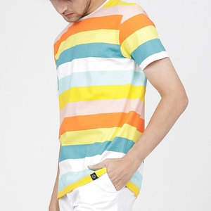 Camiseta de Manga Corta para Hombre, 100% Algodón, Secado Rápido, Tejido de Punto, Talla Adulto, Personalizable, MOQ Bajo, Nueva Colección Verano 2026 - Product Image 3