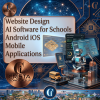 Software de IA para Diseño de Sitios Web para Escuelas, Aplicaciones Móviles Android iOS, Plugin para WordPress y Shopify, Plantillas de Software de IA para ERP y CRM