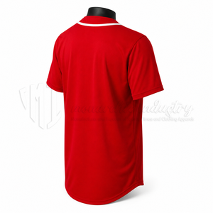 Custom Full <b>Button</b> Baseball Jersey Quick Dry Team Sports Uniform Premium Athletic <b>Shirt</b> OEM ODM Wholesale Manufacturer - Product Image 4
