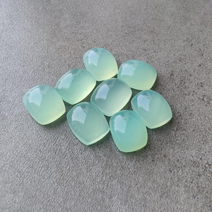 Calcaïdonie Aqua Naturelle Calibrée en Forme de Coussin, Pierre Précieuse Non Montée, pour la Fabrication de Bijoux, Toutes Tailles Disponibles - Product Image 4
