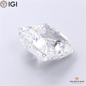 Diamante Cultivado en Laboratorio con Certificación IGI de 3.01 Quilates, Corte Asscher, Color D, Claridad VVS1, Regalo Perfecto para Ocasiones Especiales - Product Image 4
