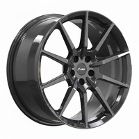 Nuevas llantas de aleación FerrariStyle Flow Forming de alto rendimiento, ligeras, deportivas, con aspecto de forjado, de 19/20/22/23 pulgadas y 25 mm.