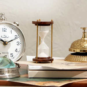 Premium Handcrafted Wooden <b>Sand</b> <b>Timer</b> Vintage Hourglass for Home and Office Decor at Wholesale Price - Product Image 1