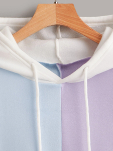 Sudadera con capucha de alta calidad para mujer, talla grande, suave, con hombros caídos, de algodón, elegante, cómoda, moderna. - Product Image 5
