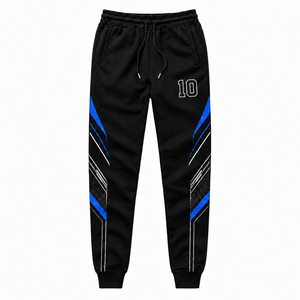 Pantalon de sport pour homme, survêtement d'hiver épais et chaud, idéal pour la course à pied, vente en gros, personnalisable, OEM, short de jogging en molleton - Product Image 1