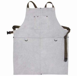 Canvas Bib <b>Apron</b> With Adjustable Waist And Multiple Pockets For Daily <b>Cooking</b> Use - Product Image 4