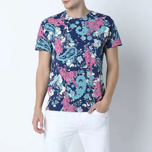 T-shirts personnalisés en polyester/coton éponge pour hommes |   T-shirts de sport à manches courtes OEM |   Séchage rapide et respirant pour la course à pied - Product Image 4