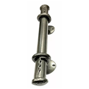 Modern Cast Iron Pull Handle with Black Finish Bedroom Furniture Hardware - Product Image 4