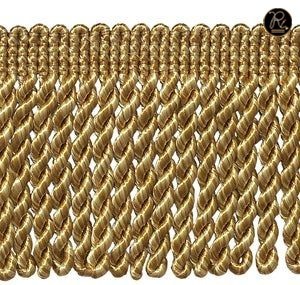 Bordure en dentelle à franges de qualité supérieure or et argent pour robes, rideaux et artisanat, bordure décorative à pompons pour vêtements de mariée et projets DIY - Product Image 2