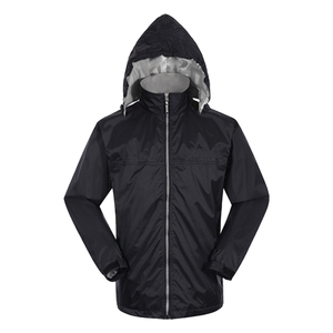 Veste coupe-vent personnalisée pour homme, imperméable, avec fermeture éclair, vêtements de sport, coupe-vent pour homme 2026 - Product Image 1