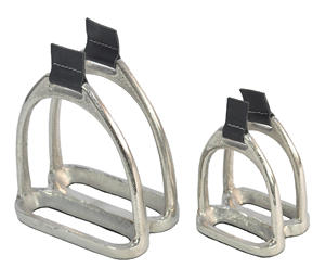 Porte-livres en forme d'étrier de cheval argenté, articles cadeaux d'affaires, décoration de bureau, porte-livres décoratif, porte-livres faits à la main, organisateur de magazines - Product Image 4