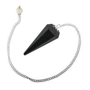 <b>Top</b> Selling Premium Quality Black Tourmaline <b>Crystal</b> Pendulum Conical Shape Polished Carving Beautiful Dowsing Tool Energy - Product Image 6