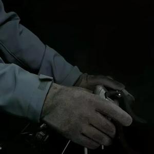 Gants d'hiver en cuir de haute qualité, doublés thermiquement, pour les activités de plein air par temps froid et la conduite - Product Image 6