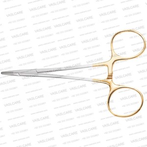 Portaagujas Webster Onyx (11.5cm) con mandíbula lisa para zurdos, puntas de carburo de tungsteno para blefaroplastia, estiramiento facial y cirugía de senos - Product Image 2