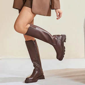 Botas de Equitación Clásicas 2026 con Acabado Liso y Suela Antideslizante, Botas Profesionales para Montar a Caballo - Product Image 6