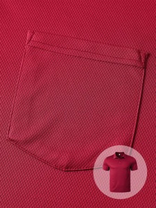 Camiseta de Verano con Bolsillo Antiarrugas, Personalizada con Logotipo, Uniforme de Empresa para Hombre, Manga Corta - Product Image 5