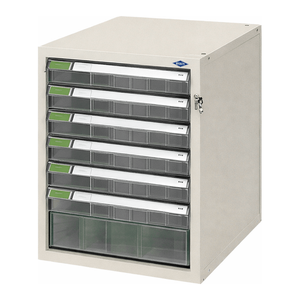 Low-Profile Locking <b>Drawer</b> Cabinet for Laboratory Storage Modern <b>Plastic</b> Design with Key - Product Image 3