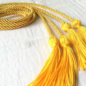Cordón de Graduación de Poliéster de Alta Calidad, Cordones de Honor Personalizados para Ceremonias de Graduación, Cordón Duradero Trenzado en Varios Colores - Product Image 3
