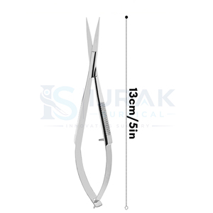 Silver Stainless Steel <b>Cuticle</b> <b>Scissors</b> Straight Blade Sharp Tip Custom Logo Right-Handed Manicure for Nail Art and Beauty Salon - Product Image 4
