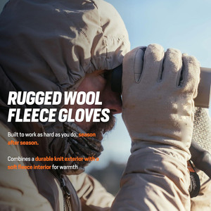 Hunting <b>Gloves</b> for Men Silicone Grip Palm with Touchscreen Compatible Fingertips - Product Image 3