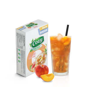 ผงชาพีชสำเร็จรูป รสชาพีชเย็นสดชื่น ตัวอย่างฟรี พร้อมใบรับรอง แบรนด์ Cozy Tea - Product Image 1